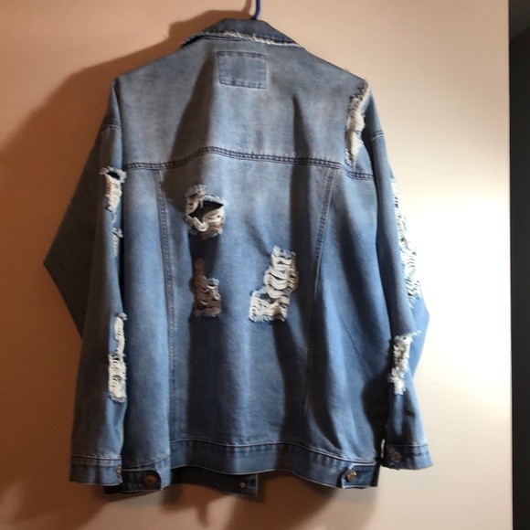 Oversized F21 Denim Jacket - Picture 2 of 2